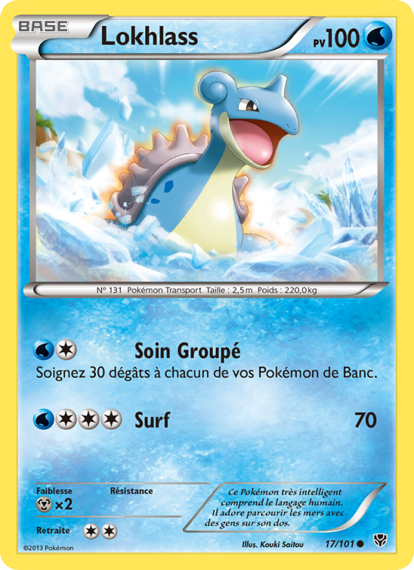 Lokhlass 17 — Explosion Plasma (French Pokémon TCG card)