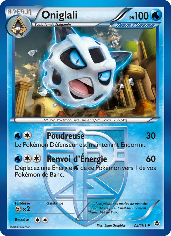 Oniglali 22 — Explosion Plasma (French Pokémon TCG card)