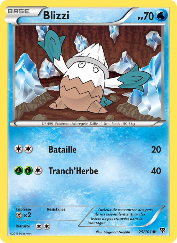 Blizzi 25 — Explosion Plasma (French Pokémon TCG card)