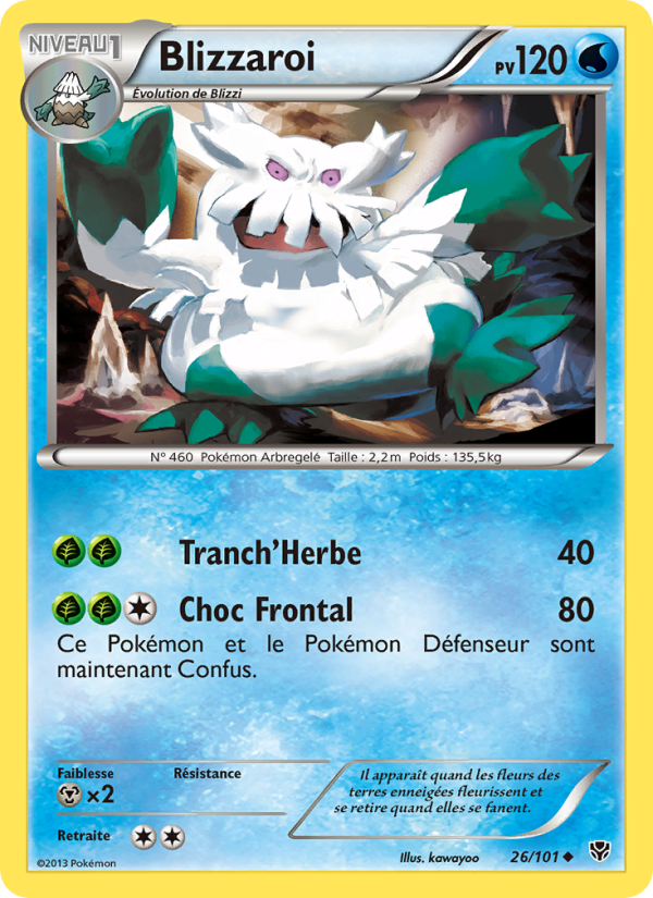 Blizzaroi 26 — Explosion Plasma (French Pokémon TCG card)