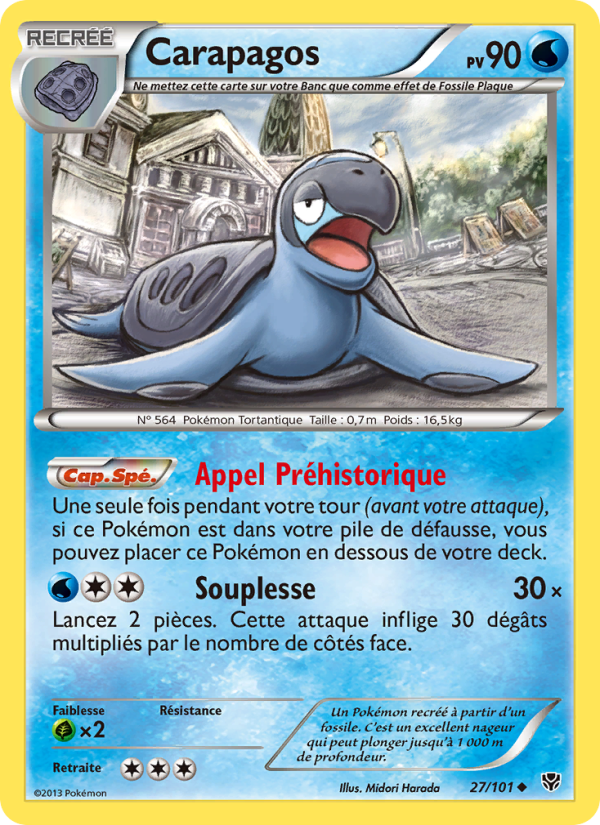 Carapagos 27 — Explosion Plasma (French Pokémon TCG card)