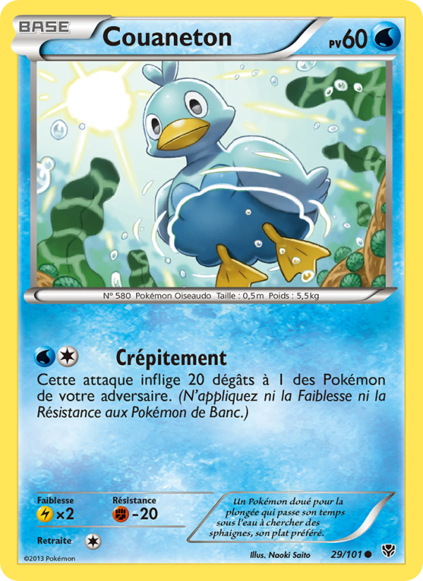 Couaneton 29 — Explosion Plasma (French Pokémon TCG card)