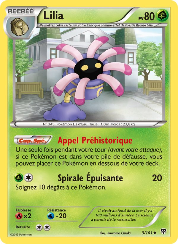 Lilia 3 — Explosion Plasma (French Pokémon TCG card)