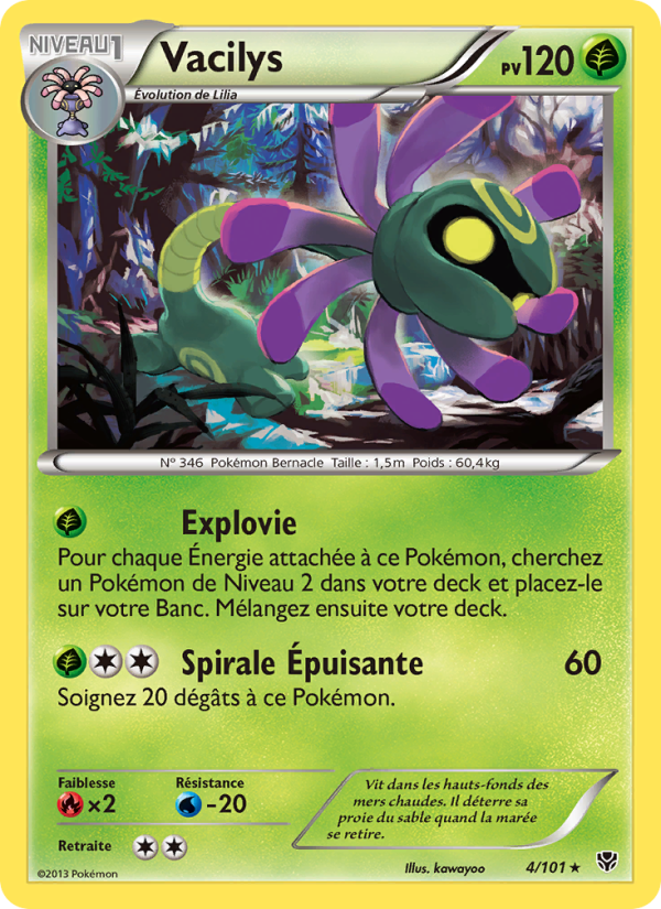 Vacilys 4 — Explosion Plasma (French Pokémon TCG card)