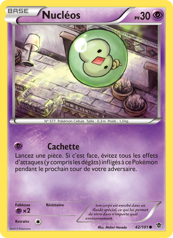Nucléos 42 — Explosion Plasma (French Pokémon TCG card)