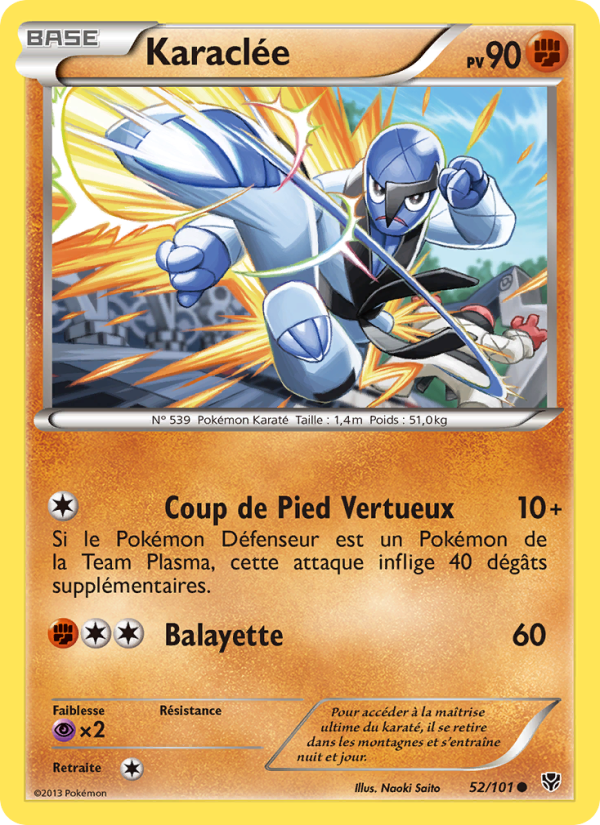 Karaclée 52 — Explosion Plasma (French Pokémon TCG card)