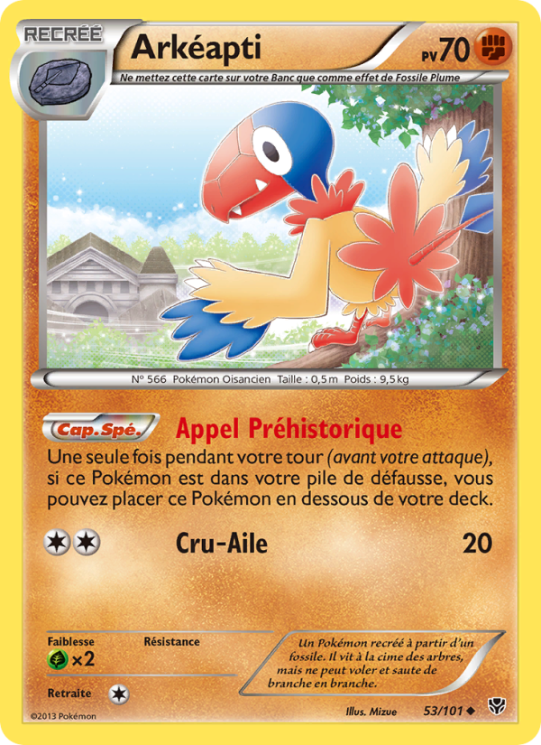 Arkéapti 53 — Explosion Plasma (French Pokémon TCG card)