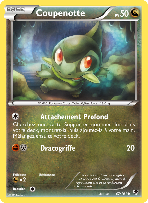 Coupenotte 67 — Explosion Plasma (French Pokémon TCG card)