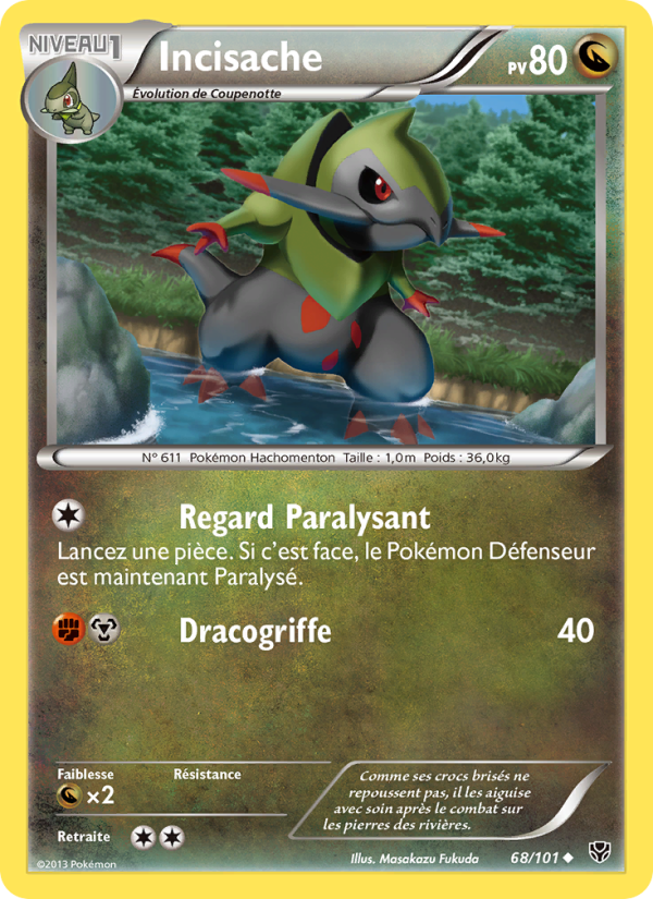 Incisache 68 — Explosion Plasma (French Pokémon TCG card)