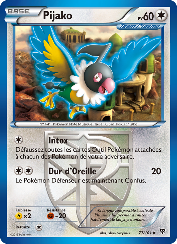 Pijako 77 — Explosion Plasma (French Pokémon TCG card)
