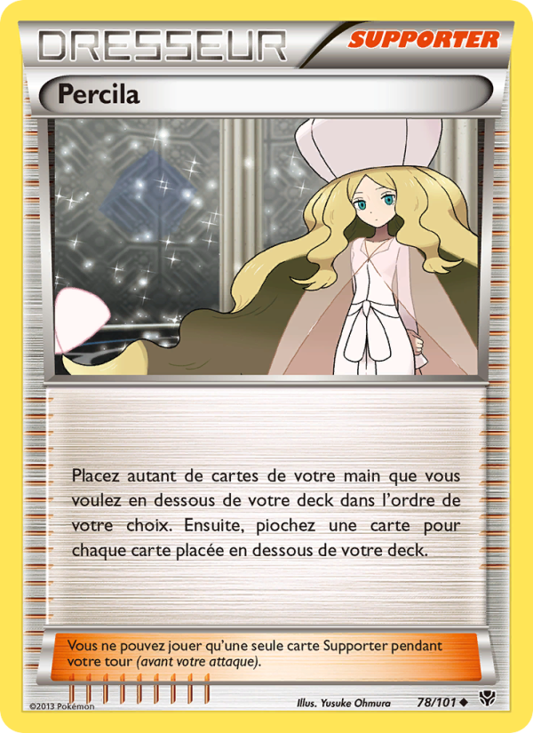Percila 78 — Explosion Plasma (French Pokémon TCG card)