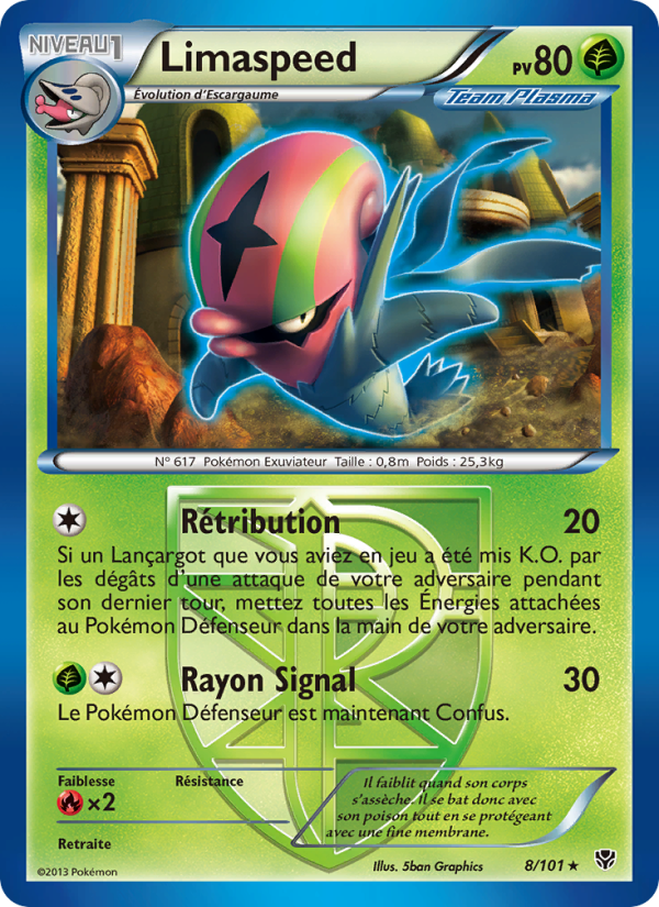 Limaspeed 8 — Explosion Plasma (French Pokémon TCG card)