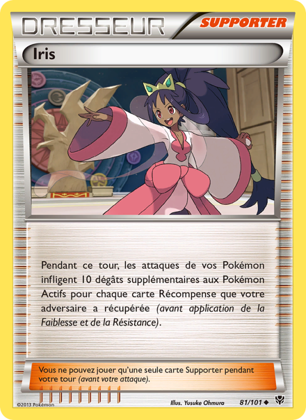 Iris 81 — Explosion Plasma (French Pokémon TCG card)