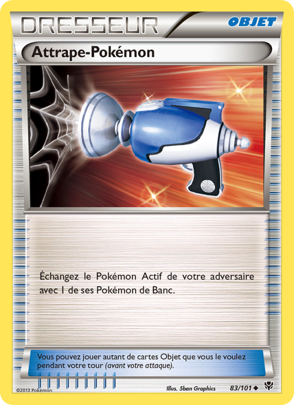Attrape-Pokémon 83 — Explosion Plasma (French Pokémon TCG card)