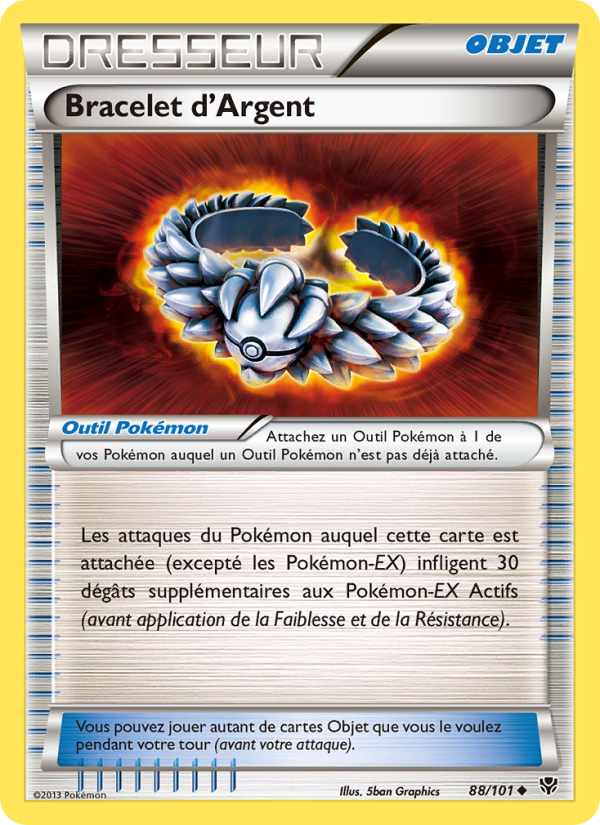 Bracelet d’Argent 88 — Explosion Plasma (French Pokémon TCG card)