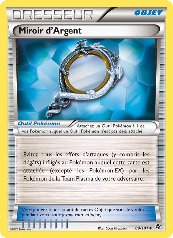 Miroir d’Argent 89 — Explosion Plasma (French Pokémon TCG card)