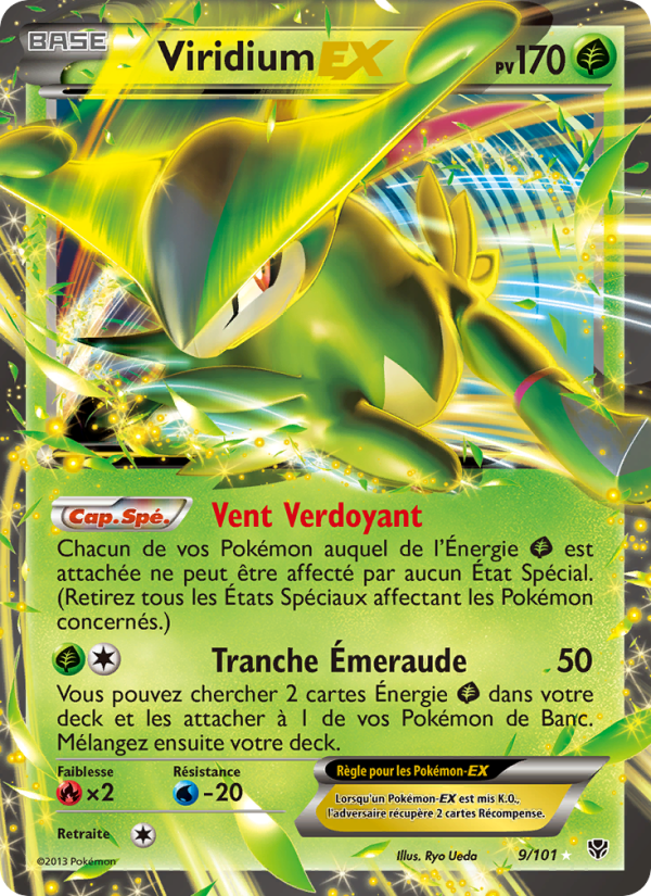 Viridium EX 9 — Explosion Plasma (French Pokémon TCG card)