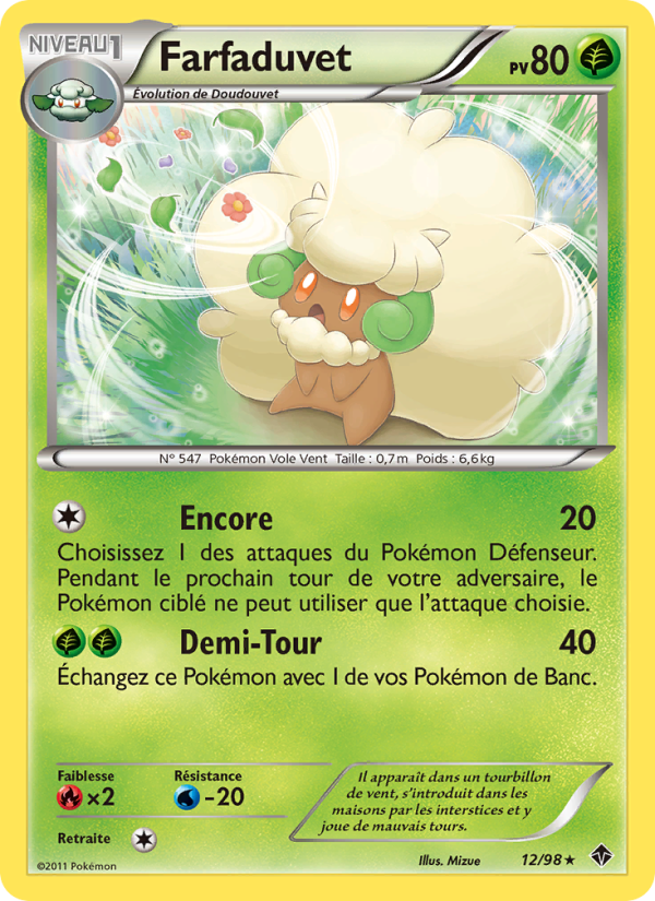 Farfaduvet 12 — Pouvoirs Émergents (French Pokémon TCG card)