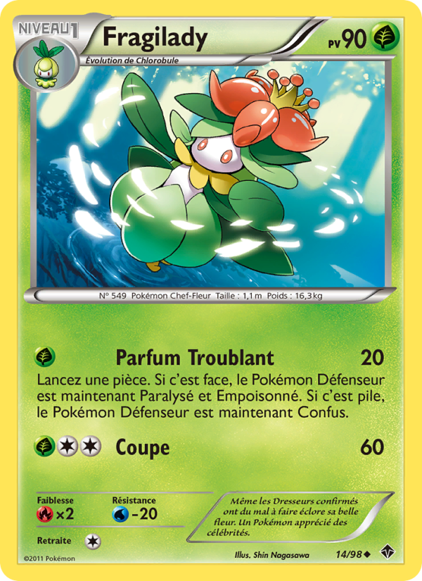 Fragilady 14 — Pouvoirs Émergents (French Pokémon TCG card)