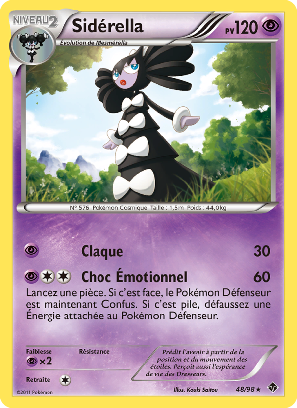Sidérella 48 — Pouvoirs Émergents (French Pokémon TCG card)