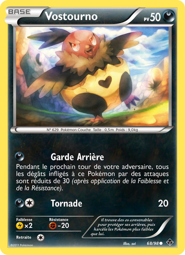 Vostourno 68 — Pouvoirs Émergents (French Pokémon TCG card)