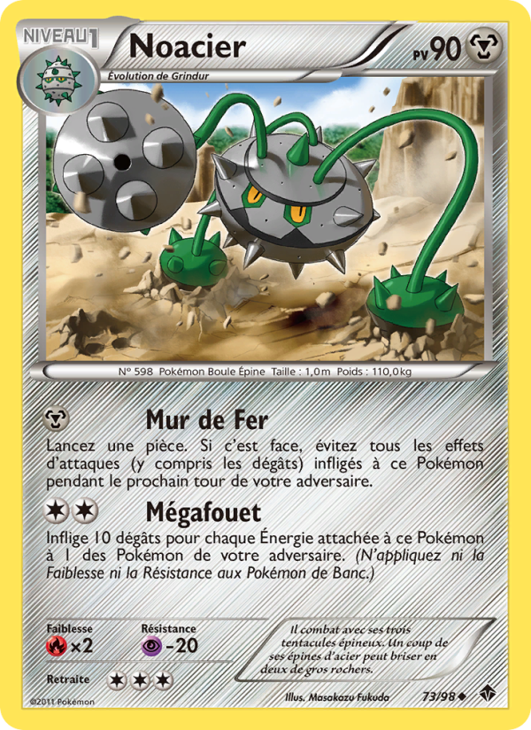 Noacier 73 — Pouvoirs Émergents (French Pokémon TCG card)