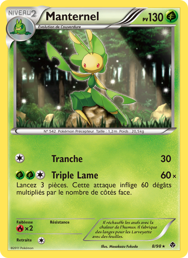 Manternel 8 — Pouvoirs Émergents (French Pokémon TCG card)