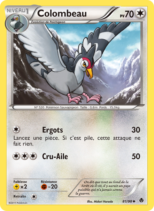 Colombeau 81 — Pouvoirs Émergents (French Pokémon TCG card)