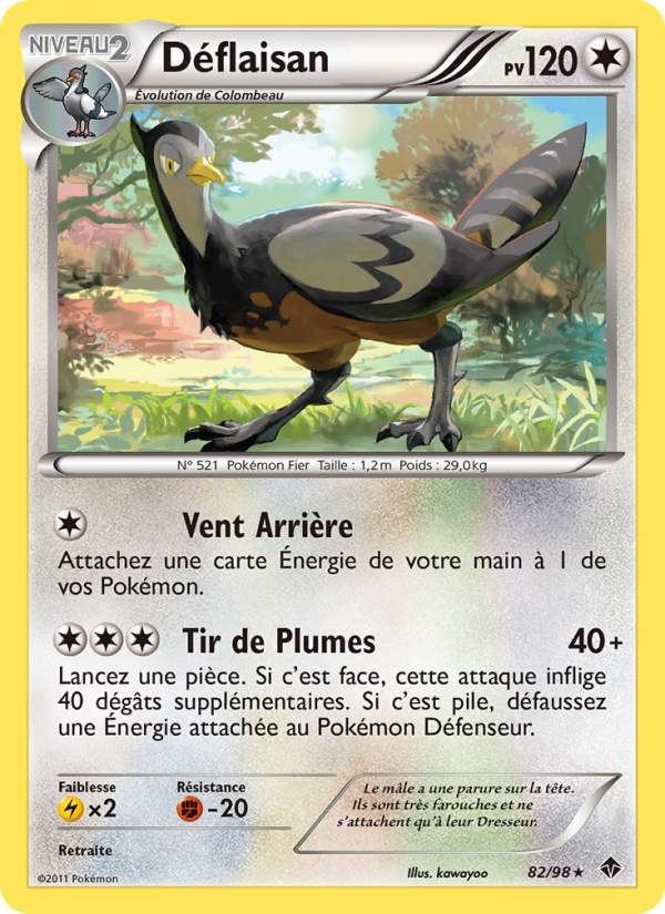 Déflaisan 82 — Pouvoirs Émergents (French Pokémon TCG card)