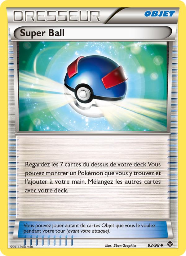 Super Ball 93 — Pouvoirs Émergents (French Pokémon TCG card)