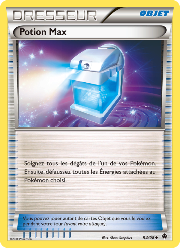 Potion Max 94 — Pouvoirs Émergents (French Pokémon TCG card)