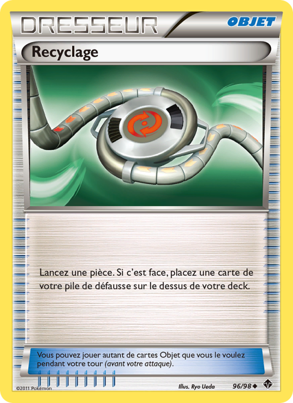 Recyclage 96 — Pouvoirs Émergents (French Pokémon TCG card)