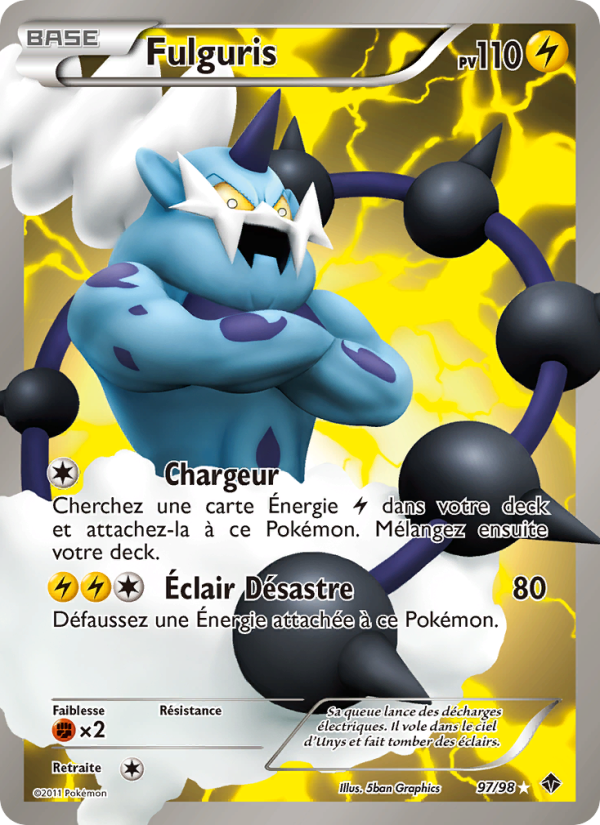 Fulguris 97 — Pouvoirs Émergents (French Pokémon TCG card)