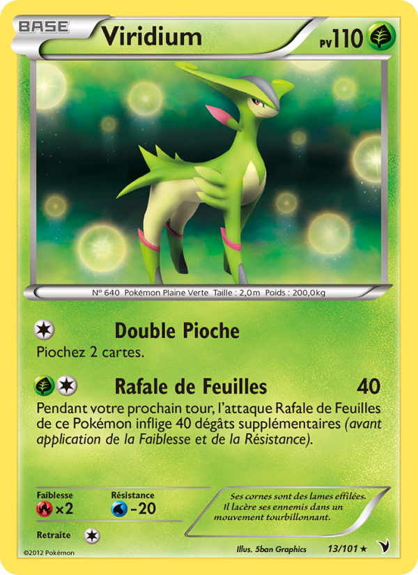Viridium 13 — Nobles Victoires (French Pokémon TCG card)