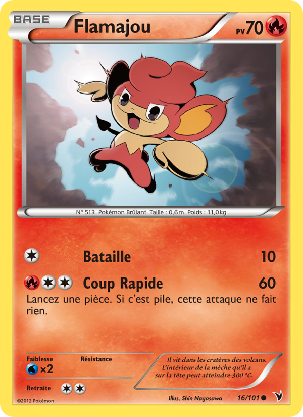 Flamajou 16 — Nobles Victoires (French Pokémon TCG card)