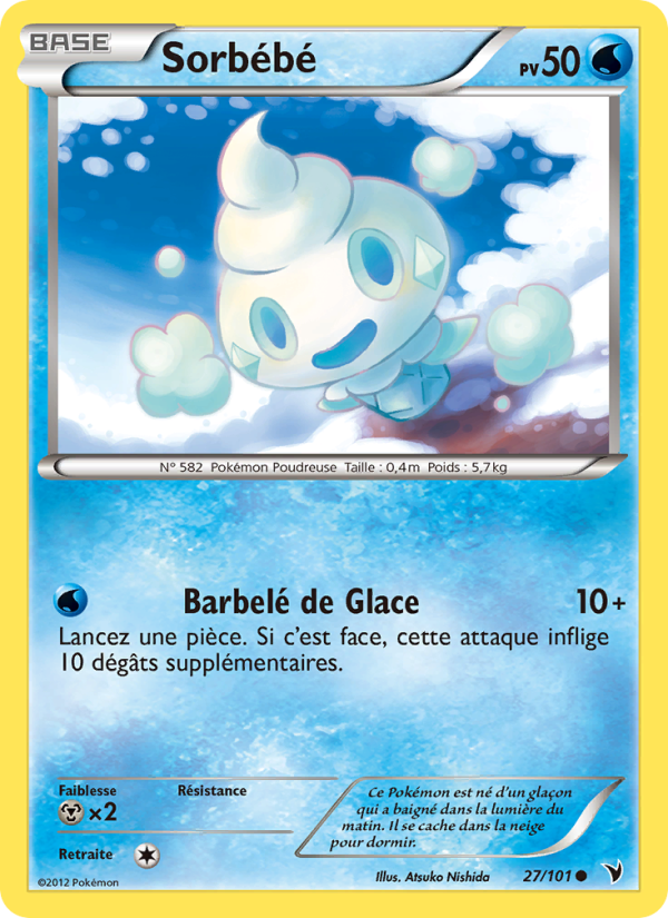 Sorbébé 27 — Nobles Victoires (French Pokémon TCG card)