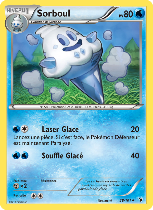 Sorboul 28 — Nobles Victoires (French Pokémon TCG card)