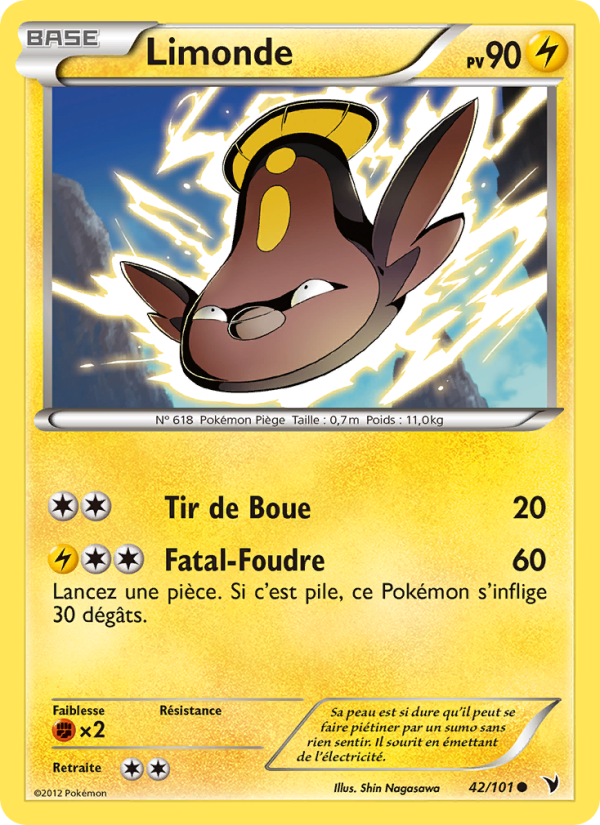 Limonde 42 — Nobles Victoires (French Pokémon TCG card)