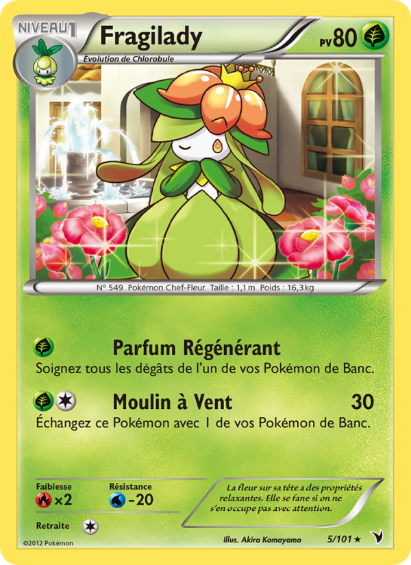 Fragilady 5 — Nobles Victoires (French Pokémon TCG card)