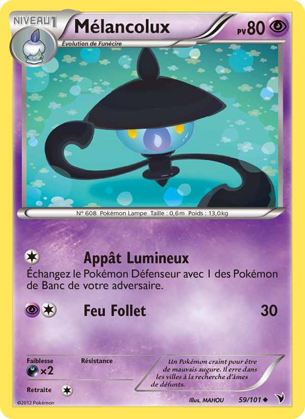 Mélancolux 59 — Nobles Victoires (French Pokémon TCG card)
