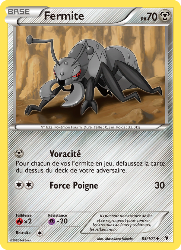 Fermite 83 — Nobles Victoires (French Pokémon TCG card)