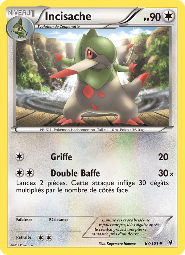 Incisache 87 — Nobles Victoires (French Pokémon TCG card)