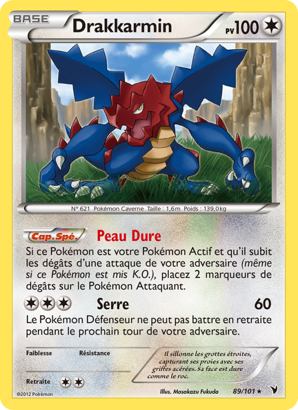 Drakkarmin 89 — Nobles Victoires (French Pokémon TCG card)