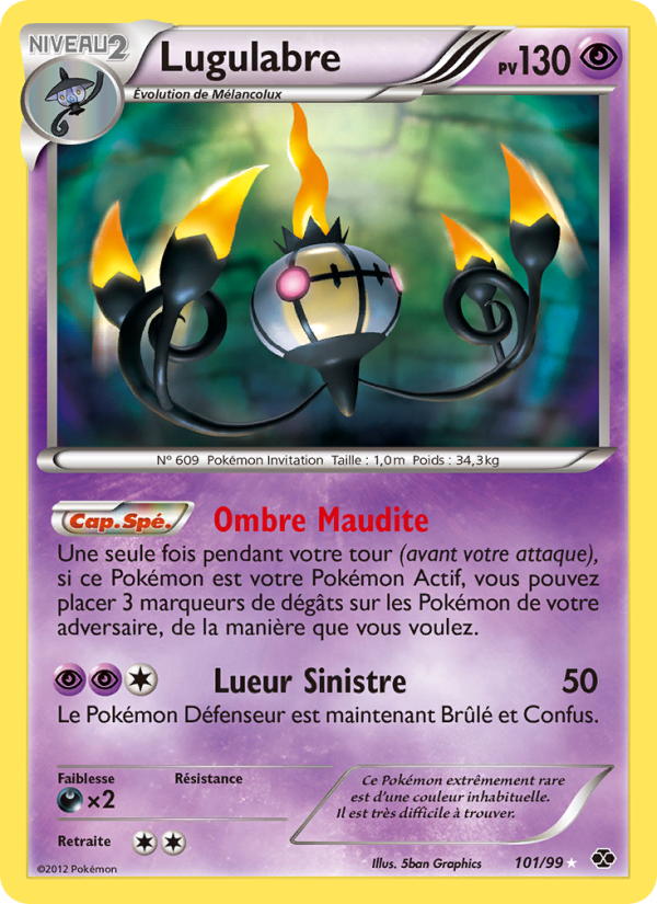 Lugulabre 101 — Destinées Futures (French Pokémon TCG card)