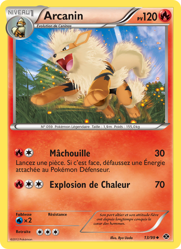 Arcanin 13 — Destinées Futures (French Pokémon TCG card)