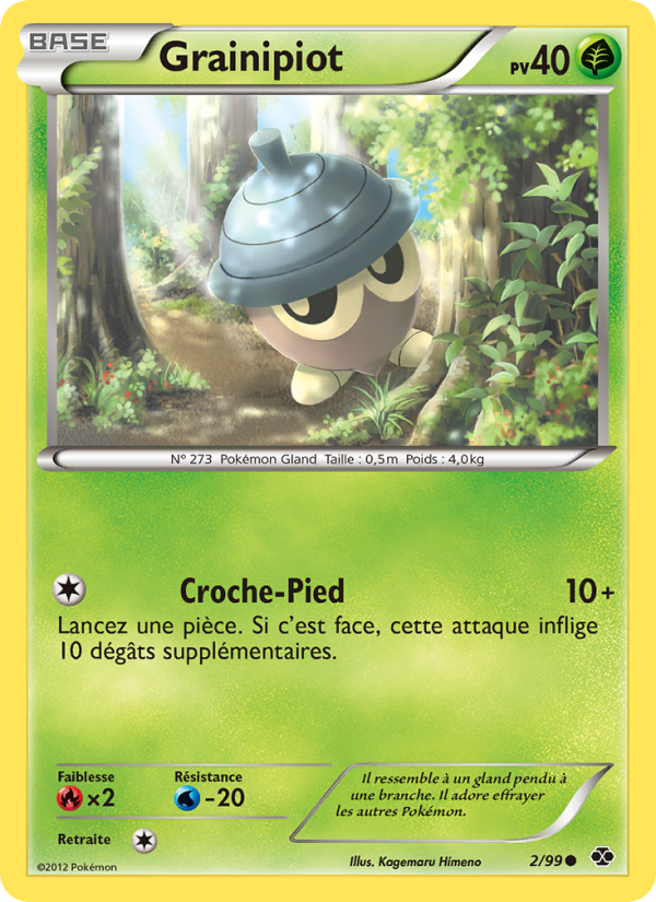 Grainipiot 2 — Destinées Futures (French Pokémon TCG card)