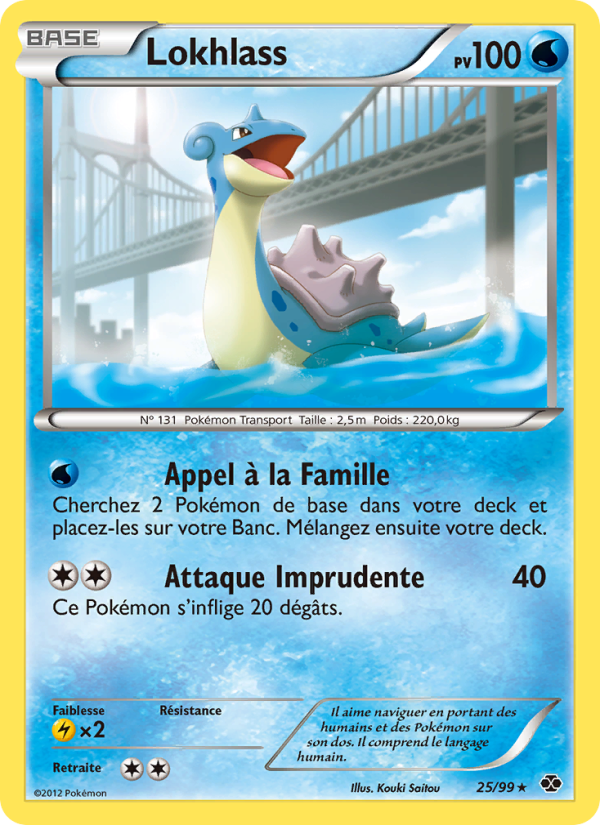 Lokhlass 25 — Destinées Futures (French Pokémon TCG card)