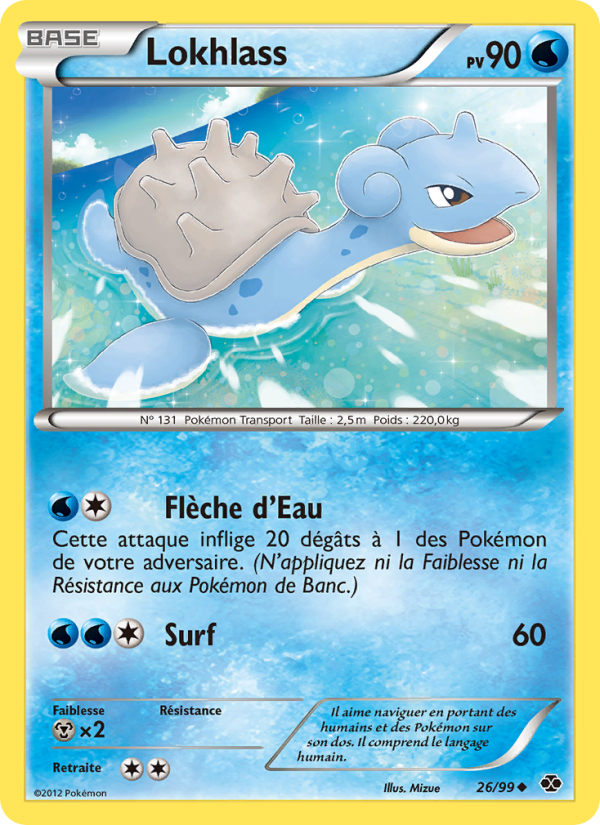 Lokhlass 26 — Destinées Futures (French Pokémon TCG card)