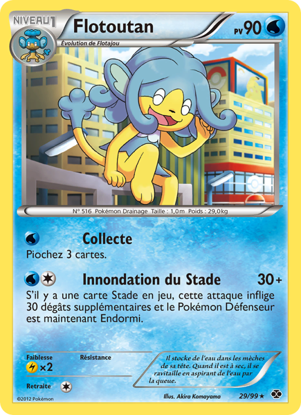Flotoutan 29 — Destinées Futures (French Pokémon TCG card)