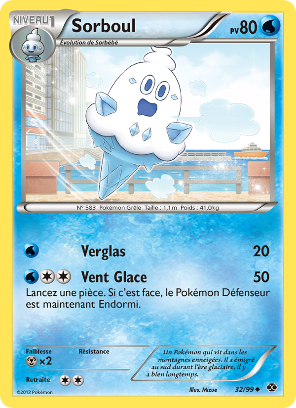 Sorboul 32 — Destinées Futures (French Pokémon TCG card)